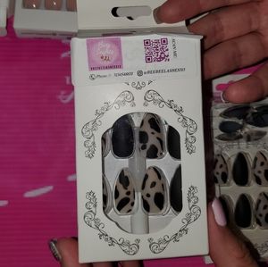 ANIMAL Print coffin nails